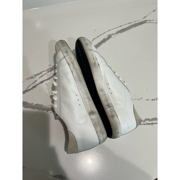 Sam Edelman Aubrie Sneaker Purposely Distressed 8.5M - Picture 8 of 9